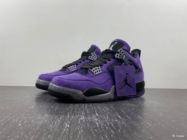 Reps TBK Jordan Suede 4 x Travis Purple Air Scott 0822